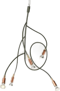 Örsjö Belysning Ranka 5 taklampe