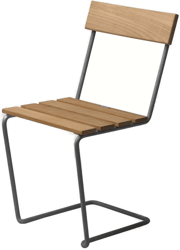 Grythyttan Stålmöbler Stol A1 teak