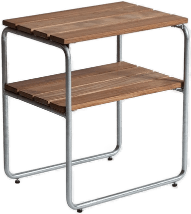 Grythyttan Stålmöbler Sidebord L45 teak
