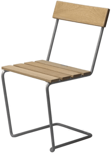 Grythyttan Stålmöbler Stol 1 oljet eik
