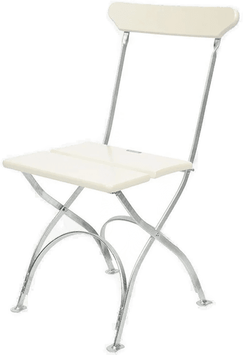 Grythyttan Stålmöbler Bryggeristol Hvit