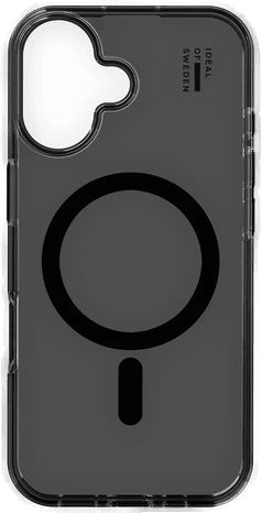 Ideal Of Sweden Clear Case MagSafe iPhone 16 Tinted Black