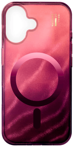 Ideal Of Sweden Clear Deksel iPhone 17 - Cherry Lacquer