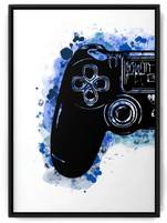 Namly Design Plakat - Gaming Mørkeblå #03