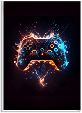 Namly Design Fargerik Neonlys Joystick