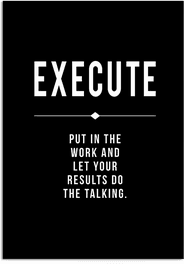 Namly Design Plakat – EXECUTE