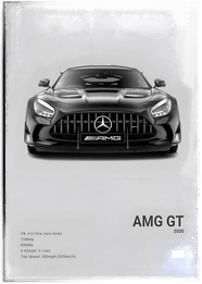 Namly Design Plakat AMG GT 2020