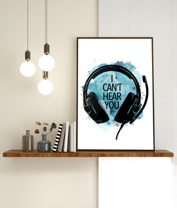 I CAN’T HEAR YOU Namly Design