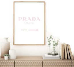 Namly Design Plakat – PRADA / Rosa