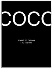 Namly Design Plakat – COCO / I DON’T DO FASHION