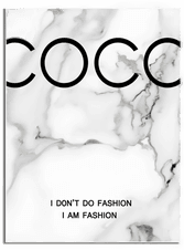 Namly Design Plakat – COCO / I DON’T DO FASHION