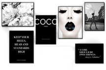 Namly Design Plakat – Svart-hvitt motekunst