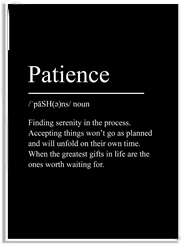 Namly Design Plakat – Patience