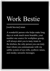 Namly Design Plakat – Work Bestie