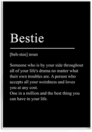 Namly Design Plakat – Bestie