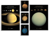 Namly Design Plakat Sett av 5