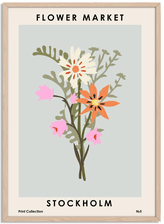 Namly Design Blomstermarked Plakat