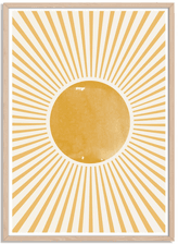 Namly Design Solfylt Glans Plakat