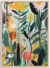Namly Design Blomsterjungel Plakat
