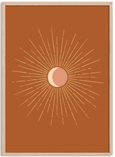 Namly Design Himmelsk Solstråle Plakat