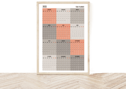 Namly Design 2025 Årsplan Plakat