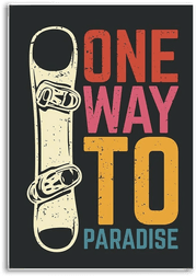 Namly Design One Way to Paradise Plakat