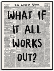 Namly Design inspirerende sitat plakat