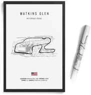 WATKINS GLEN Plakat Namly Design