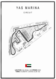 Namly Design YAS MARINA Plakat