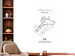 Namly Design Plakat – AUTODROMO NAZIONALE D1 / MONZA