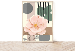 Namly Design Abstrakt Blomster Plakat