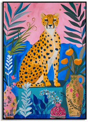 Namly Design Gepard i botanisk setting