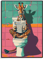 Namly Design Giraff Plakat