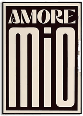 Namly Design Amore Mio Plakat