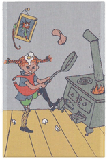 Ekelund Pippi kjøkkenhåndkle 40x60 cm