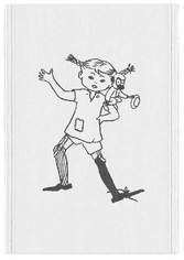 Ekelund Pippi kjøkkenhåndkle 35x50 cm