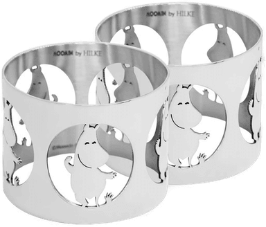 Hilke Collection Mummitrollet serviettringer 2-pk