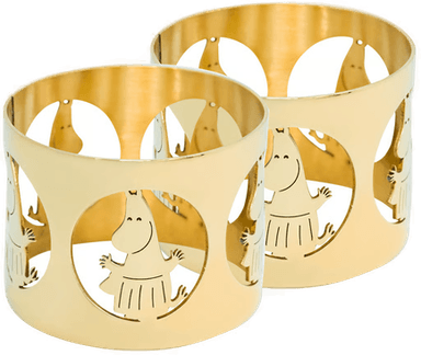 Hilke Collection Mummitrollet serviettringer 2-pk