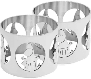 Hilke Collection Mummitrollet serviettringer 2-pk