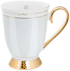 Hilke Strisce Tortora krus 28 cl