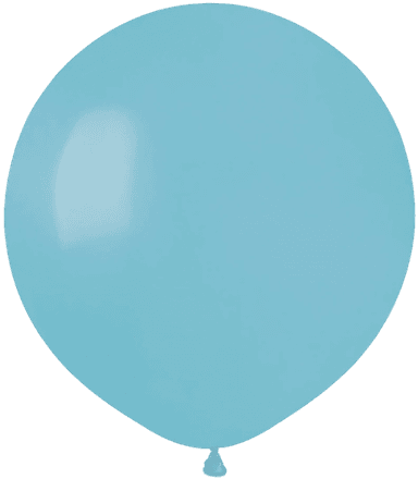 Ballongkungen Baby Blue Runde Ballonger - 10-pakning