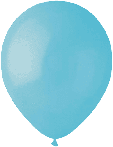 Ballongkungen Premium Lyseblå 25-pakning