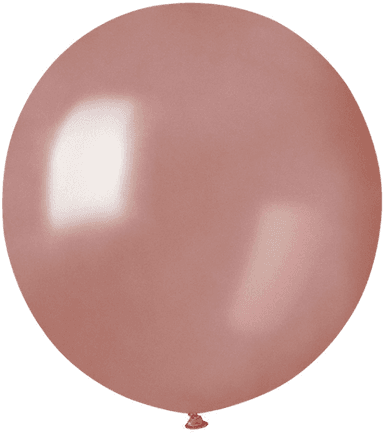 Ballongkungen Roségull Runde 10-pakning