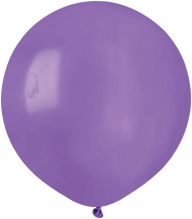 Ballongkungen Lyselilla Runde Ballonger - 10-pakning