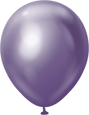 Ballongkungen Krom Lilla 25-stk