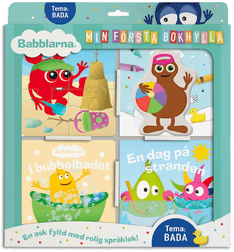 Adlibris Min Første Bokhylle Bad Babblarna