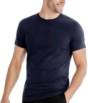 Bread & Boxers Crew Neck Mørkblå