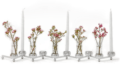 Klong Constella lysestake stor sølv