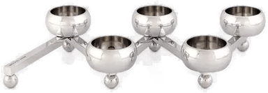 Klong Constella lysestake liten sølv