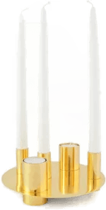 Klong Awa lysestake Messing